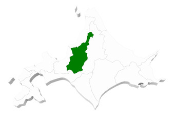 Hokkaido map