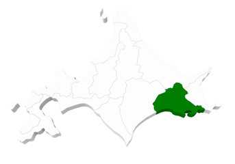 Hokkaido map