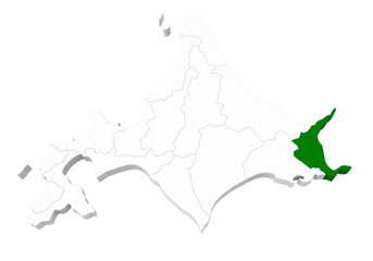 Hokkaido map
