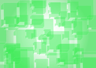 Abstract  cubes