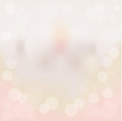 abstract bokeh background. vector illustration