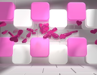 valentines day relative backdrop, love card image