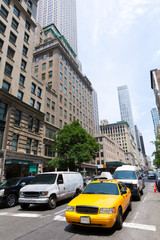 Obraz premium New York city Manhattan Fifth Avenue 5th Av US