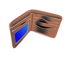Brown Leather Wallet