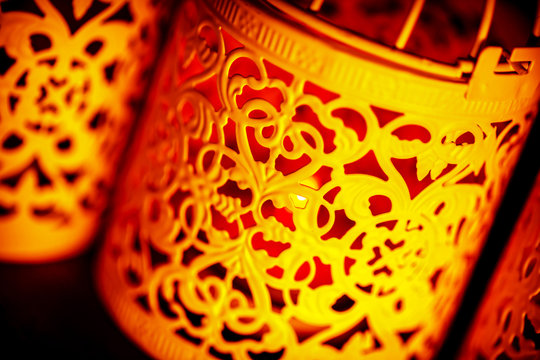 Arabic candlelight lamp