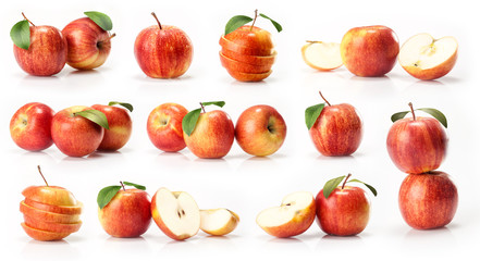 apples fruit  isolated on white background