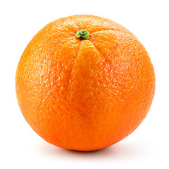 Orange fruit isolated on white background