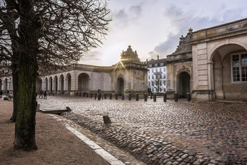 Obraz premium Christianborg palace in Copenhagen, Denmark