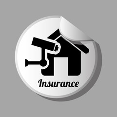 Insurance design, vector illustration.