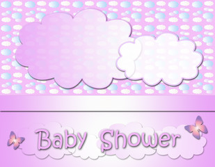 Cute Baby shower invitation