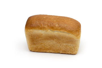 bread on the white background