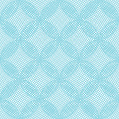 Fototapeta premium Seamless geometric pattern with a dense grid
