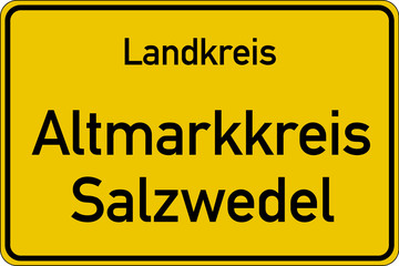 Fototapeta premium Landkreis Altmarkkreis Salzwedel
