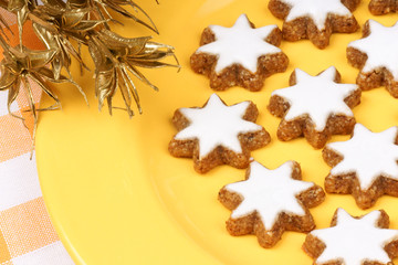 Cinnamon star cookies (Zimtsterne)