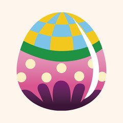 easter painting egg theme elements vector,eps