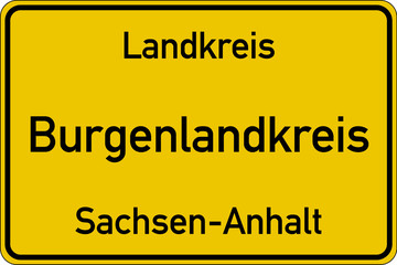 Burgenlandkreis in Sachsen-Anhalt