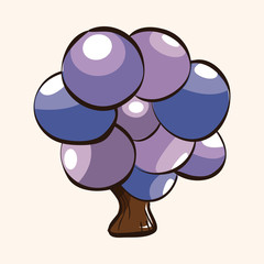 tree theme elements vector,eps