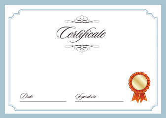 ertificate template　証明書・表彰状