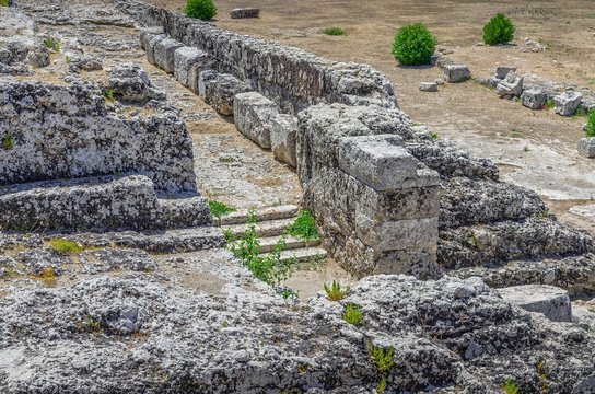 The Altar of Hiero II in Syracuse.