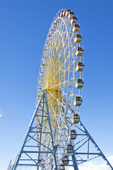 Big Ferris Wheel, Blue Sky