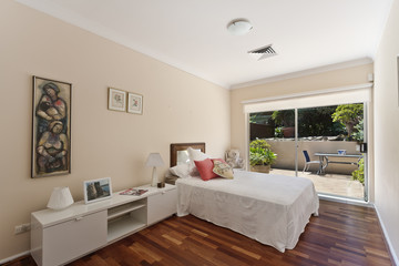 modern bedroom interior