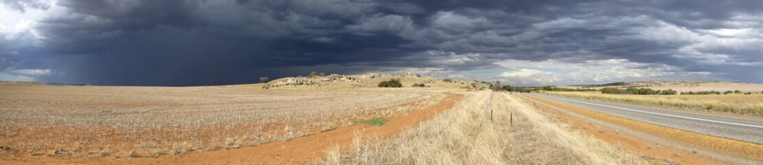 Fototapeta premium clouds at harrocks valley, western australia