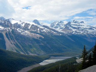 Canadian Rockies Valley