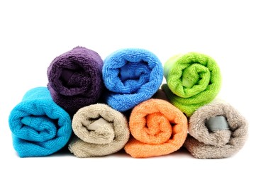 Fototapeta na wymiar Cotton towels