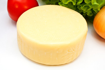 cheese board with vegetables