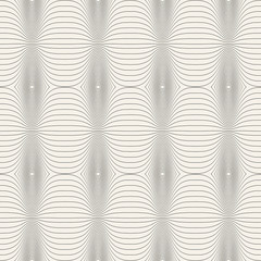 Cotton fabric Abstract Wave seamless pattern
