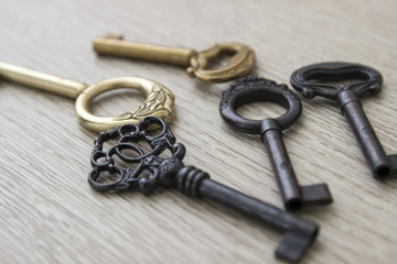 Old keys set
