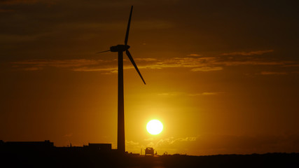 Obraz premium Sun down