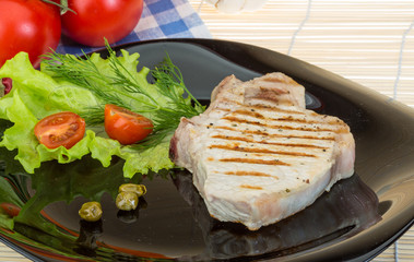 Grilled t-bone steak