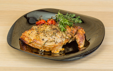 Roasted pork