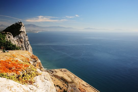 North Africa Coastline from Gibraltar