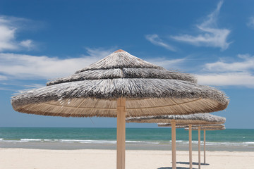 Umbrellas on the beach