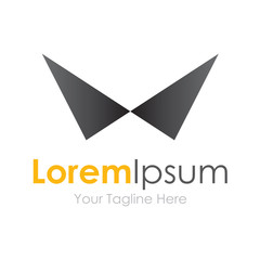 Gentelman elegant business deal element icons logo