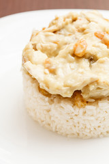 rice with chicken