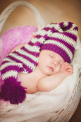 newborn baby girl little child sleep, baby mother