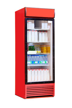 Commercial refrigerator to store drinks