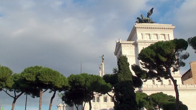 National Monument to Victor Emmanuel II ( Vittoriano ). Rome