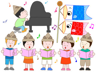 子供の日の音楽発表会