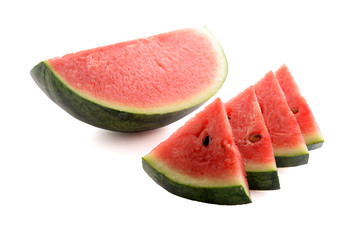 watermelon on white background