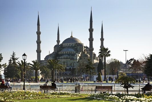 Sultan Ahmed Mosque (Blue mosque) in Istanbul