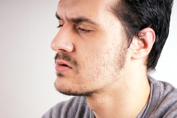 Obraz premium Smoking man