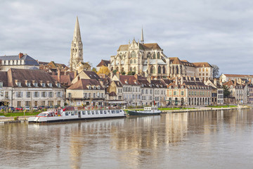 Fototapeta premium Abbey of Saint-Germain, Auxerre