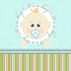 Greeting card for babies