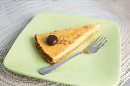 Pumpkin cheesecake