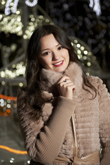 Portrait of young beautiful woman