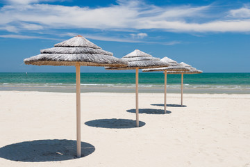 Umbrellas on the beach